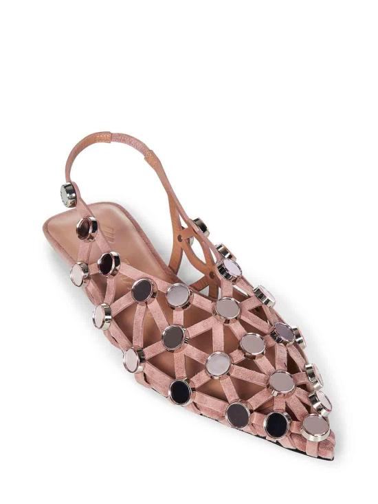  디 아티코 플랫 슈즈 250WSH00801326 Beige - THE ATTICO