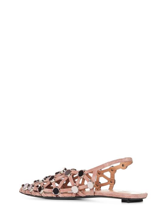  디 아티코 플랫 슈즈 250WSH00801326 Beige - THE ATTICO