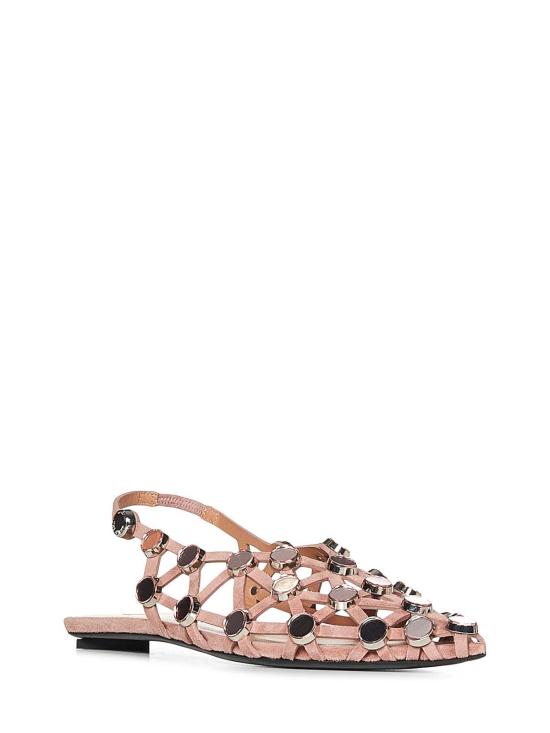  디 아티코 플랫 슈즈 250WSH00801326 Beige - THE ATTICO