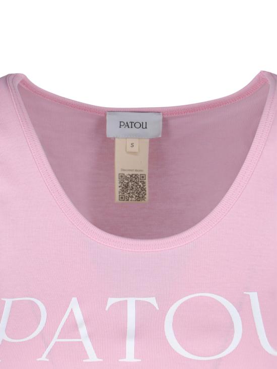 25SS 파투 민소매 티셔츠 JE0159994 457P Pink - PATOU