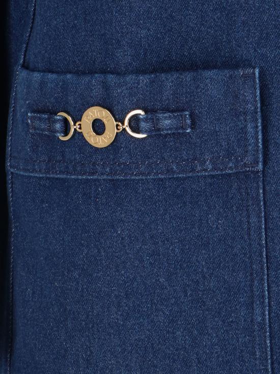 25SS 파투 숏 원피스 DR1700216 661B Blue - PATOU