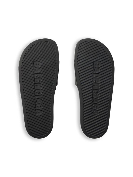 25SS 발렌시아가 뮬/슬리퍼 689031 W1SA6 1090 BLACK WHITE - BALENCIAGA