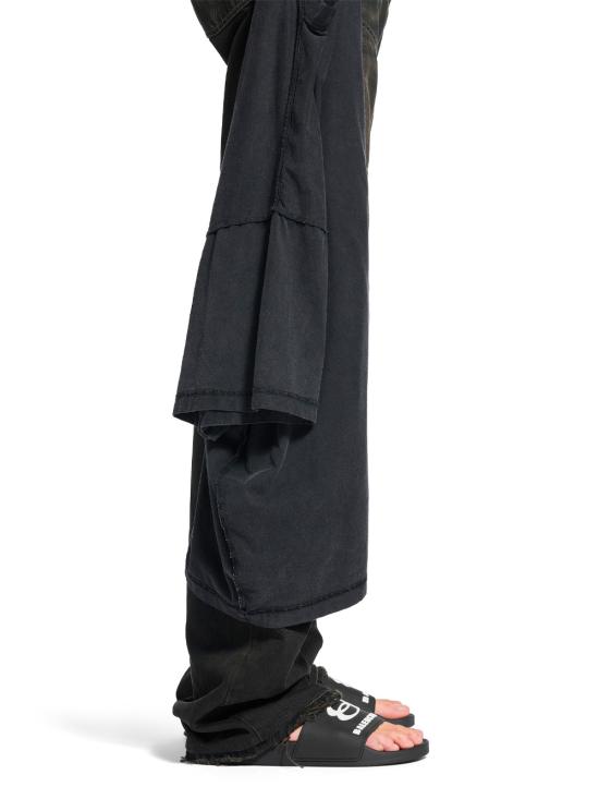 25SS 발렌시아가 뮬/슬리퍼 689031 W1SA6 1090 BLACK WHITE - BALENCIAGA