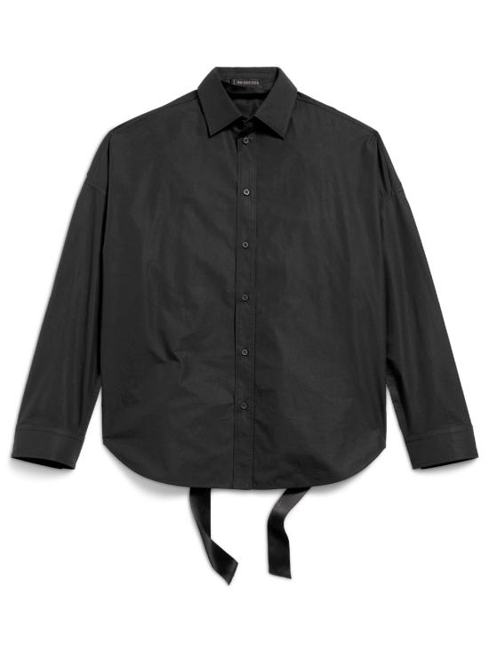 25SS 발렌시아가 블라우스 831657 TRM28 1000 BLACK