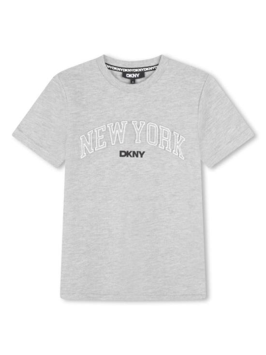  [키즈] 디케이엔와이 티셔츠 D60196 A32 GRIGIO BEIGE