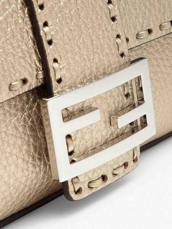  펜디 크로스백 8BR600AT0GF0XJJ White Gold - FENDI