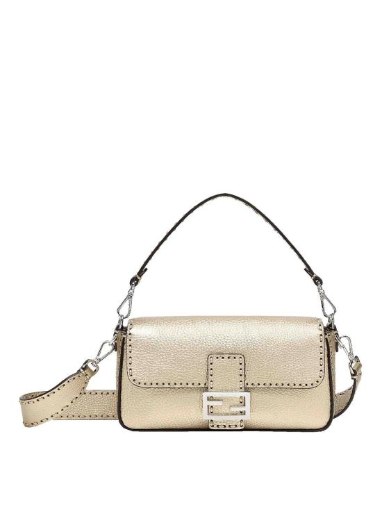  펜디 크로스백 8BR600AT0GF0XJJ White Gold