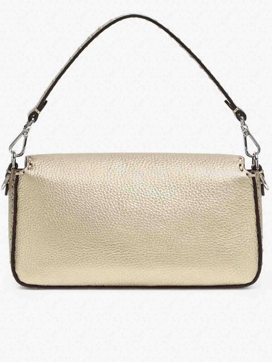  펜디 크로스백 8BR600AT0GF0XJJ White Gold - FENDI