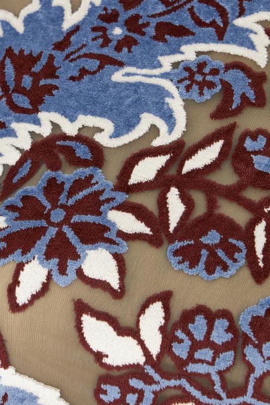 24FW 에트로 긴팔 티셔츠 WRJA003899JD03 S9880 MULTICOLOR FONDO AZZURRO - ETRO