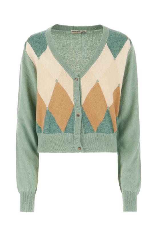  발렌타인 가디건 B1K26212KG1 92735 GREEN CAMEL BEIGE