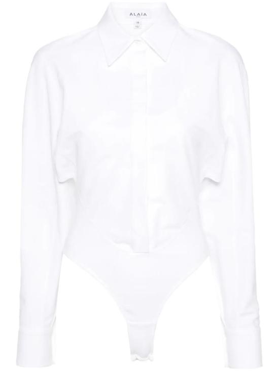  알라이아 블라우스 AA9C09305T447 000