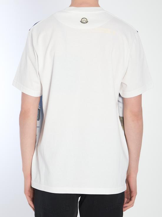 25SS 몽클레어 X 메르세데스 벤츠 반팔 티셔츠 8C00003 WHITE - MONCLER X MERCEDES BENZ