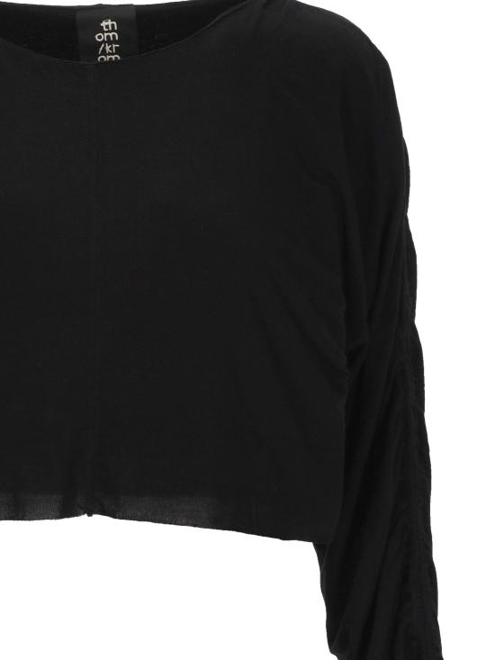 25SS 톰크롬 긴팔 티셔츠 WTS559 BLACK Black - THOM KROM