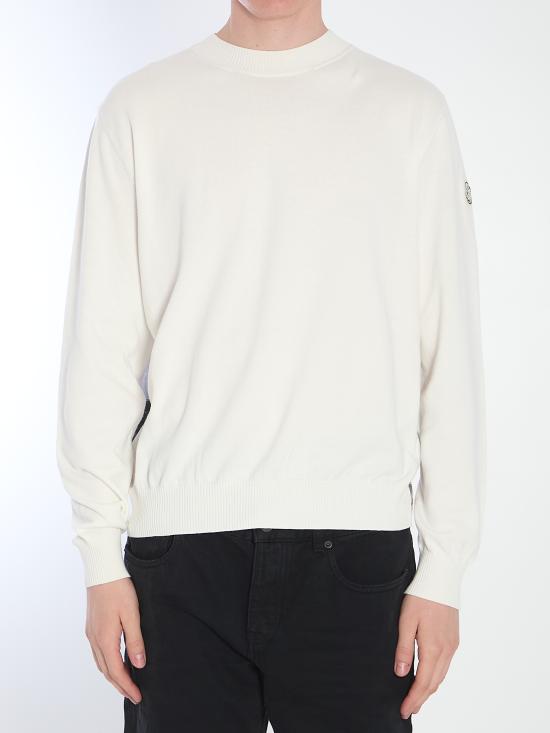 25SS 몽클레어 X 메르세데스 벤츠 긴팔 티셔츠 9C00004 WHITE