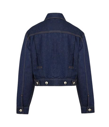 25SS 비비안웨스트우드 MARLENE 마린 크롭 자켓  19010018 W0162 K406 Blue - VIVIENNE WESTWOOD