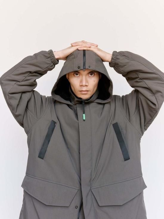  쥐알텐케이 롱패딩 Gr10 K Dove 그레이 데크 오퍼레이터  재킷 - GR10K