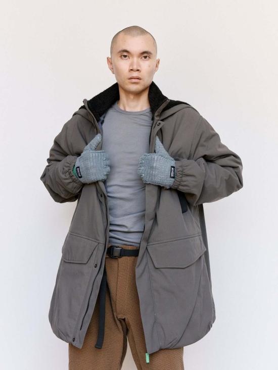  쥐알텐케이 롱패딩 Gr10 K Dove 그레이 데크 오퍼레이터  재킷 - GR10K