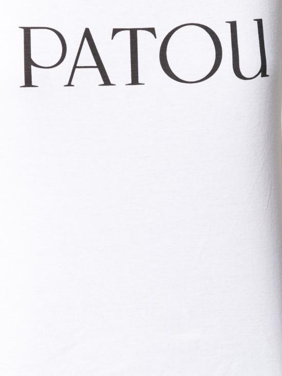 25SS 파투 민소매 티셔츠 JE015 9994001W White - PATOU