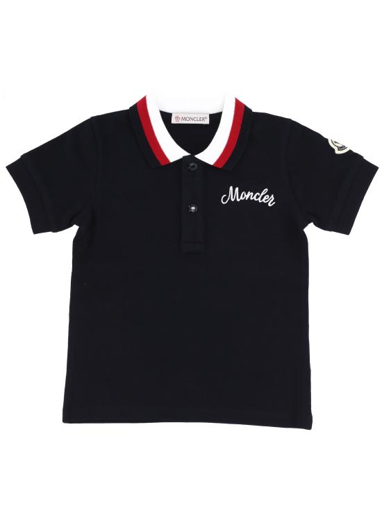 25SS [키즈] 몽클레어 폴로 셔츠 9518A000 01 89AL2778 Blue