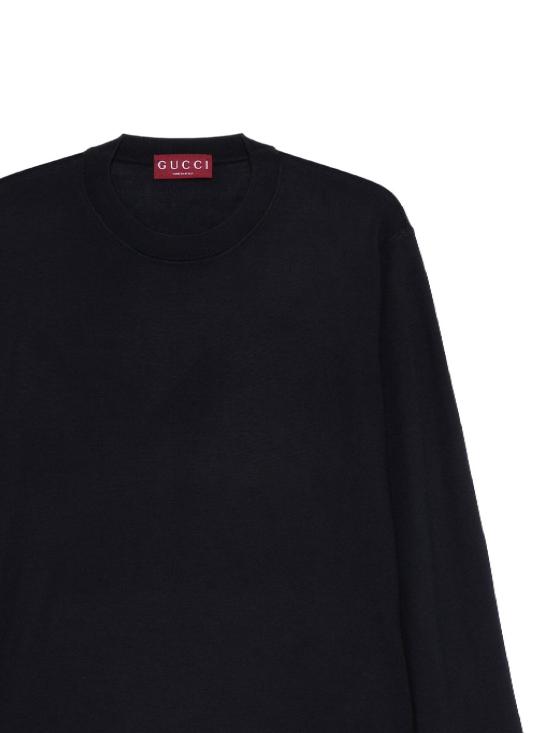 25SS 구찌 GG 로고 울 자카드 니트 814531 XKEJ14060 Green - GUCCI