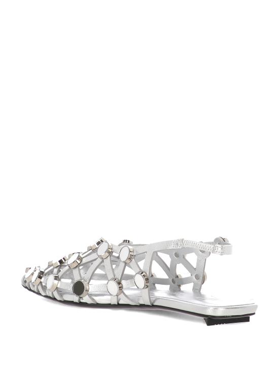 25SS 디 아티코 샌들 250WSH00801 002 Silver - THE ATTICO