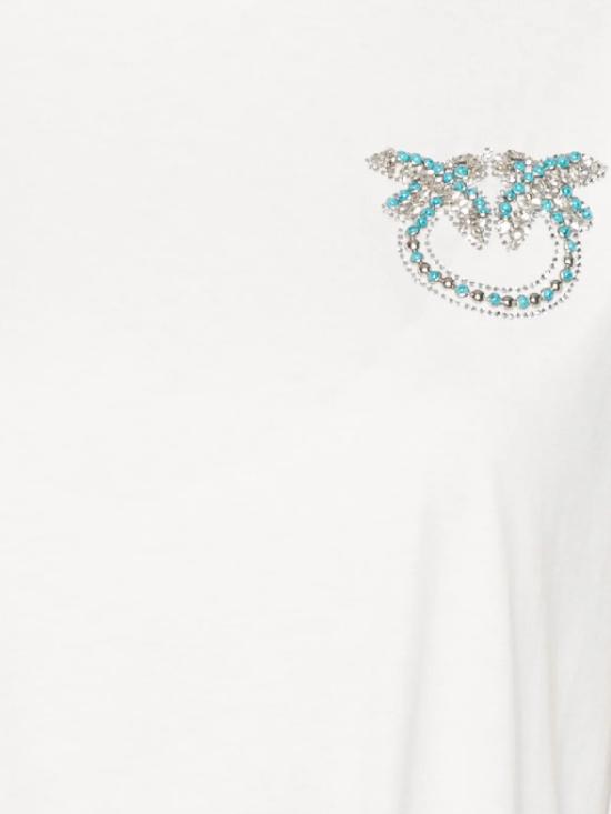 25SS 핑코 반팔 티셔츠 103320 A2G7Z05 BIANCO BIANCANEVE - PINKO