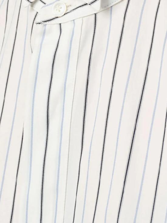 25SS 아미 셔츠 FSH181 CO0109 1892 OFF WHITE BLUE NOTE NAVY - AMI