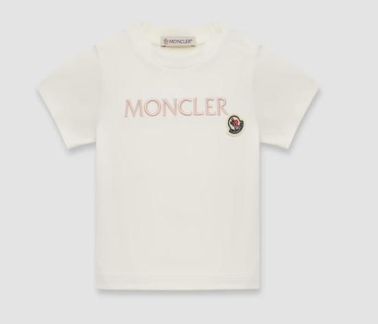 25SS [키즈] 몽클레어 티셔츠 9518C000 06 89AUM034 White