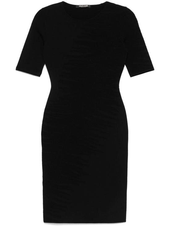 25SS 로베르토 카발리 숏 원피스 UKM101MQ014 05051 NERO 191101