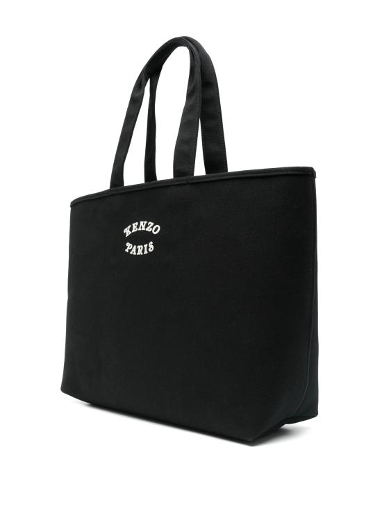 25SS 겐조 토트백 FF58SA911F35 99 Black - KENZO