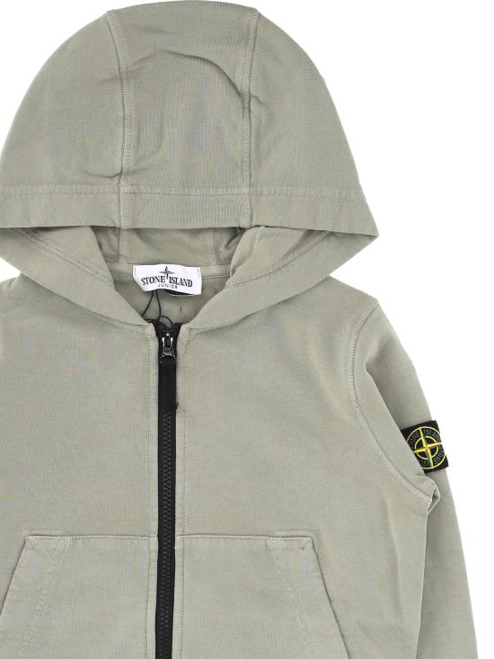 25SS [키즈] 스톤 아일랜드 트레이닝 상의 K1S166100010 S0040V0068 Grey - STONE ISLAND