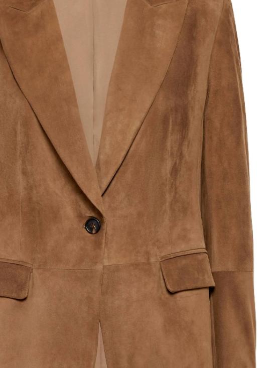 25SS 브루넬로 쿠치넬리 자켓 M0PCL208X C7495 Brown - BRUNELLO CUCINELLI