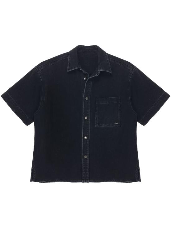 25SS 우영미 반팔 셔츠 W251SH29 875B Black