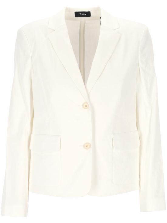 25SS 띠어리 수트 자켓 P0203107 100 White