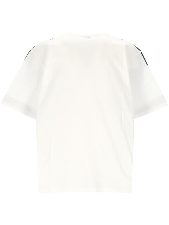 25SS 알렉산더 맥퀸 반팔 티셔츠 815067 QTAC50978 White blue - ALEXANDER MCQUEEN