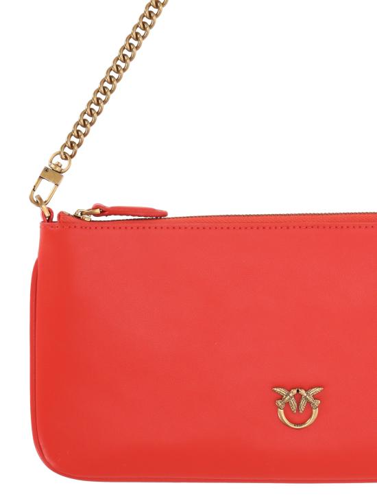 25SS 핑코 숄더백 102747 A0F1B00Q ROSSO MANDARINO ANTIQUE GOLD - PINKO