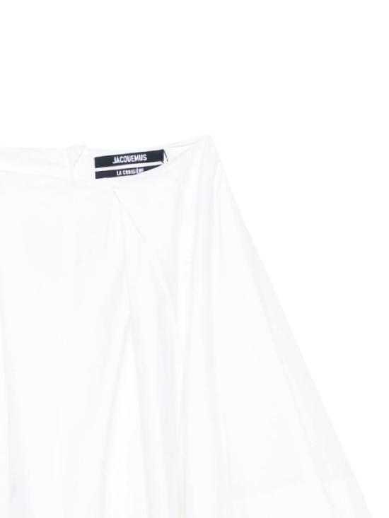 25SS 자크뮈스 미디 스커트 251SK077 1520100 White - JACQUEMUS