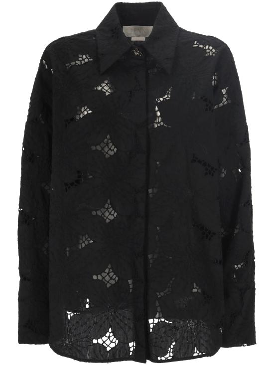 25SS 제니 블라우스 78AAL611 NR008899 Black