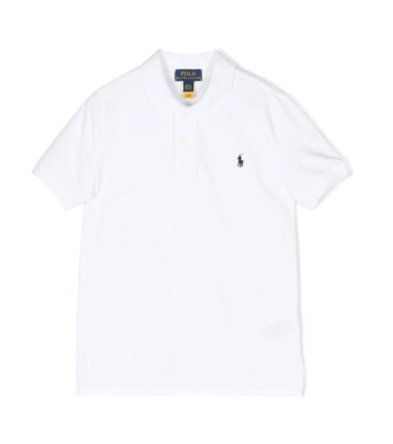 25SS [키즈] 폴로 랄프로렌 폴로 셔츠 322603252 004WHITE White
