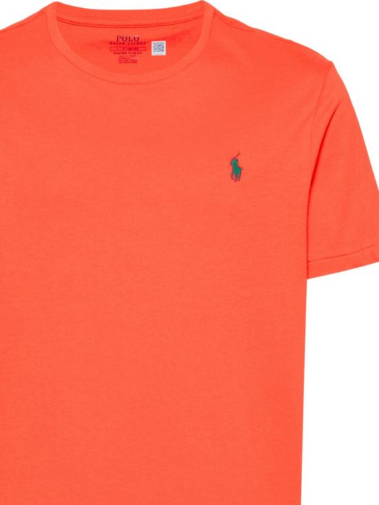 25SS 폴로 랄프로렌 포니로고 자수 반팔 티셔츠 710671438 397 KONA ORANGE C5222 - POLO RALPH LAUREN