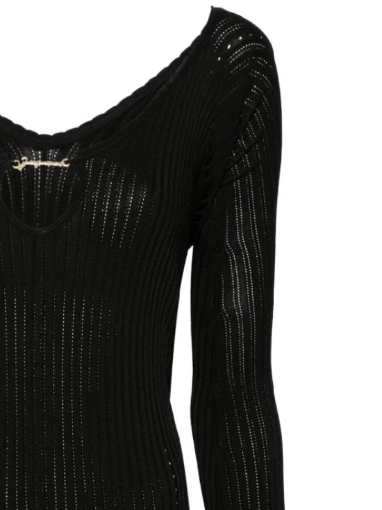 25SS 자크뮈스 숏 원피스 241KN356 2358990 Black - JACQUEMUS