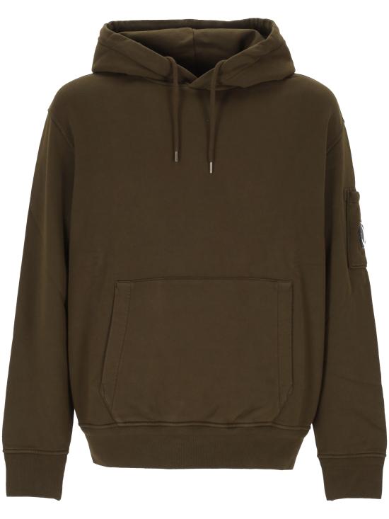 25SS 씨피 컴퍼니 긴팔 티셔츠 18CMSS099A 110044G683 IVY GREEN