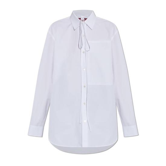 25SS 구찌 블라우스 816008Z7ADR 9000 WHITE