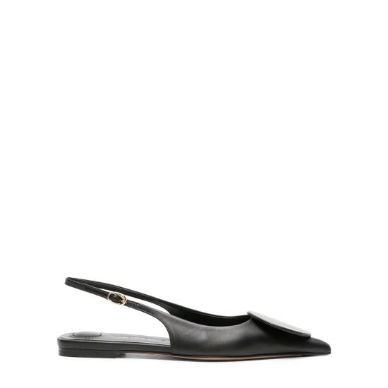 25SS 자크뮈스 플랫 슈즈 241FO0773073 990 BLACK