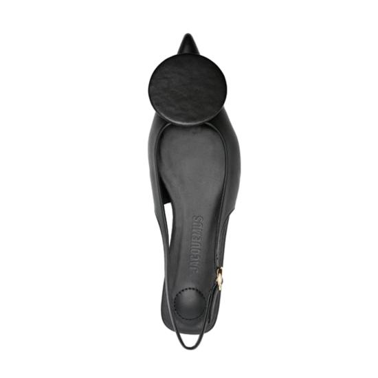 25SS 자크뮈스 플랫 슈즈 241FO0773073 990 BLACK - JACQUEMUS