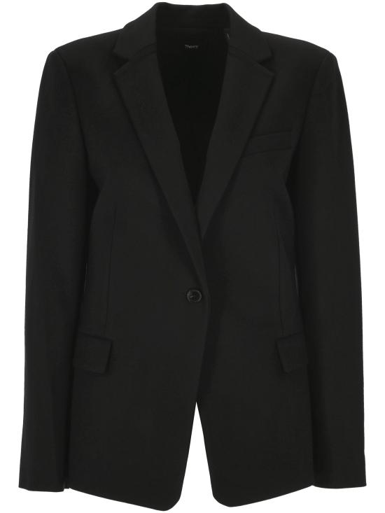 25SS 띠어리 수트 자켓 O1126113 001 Black