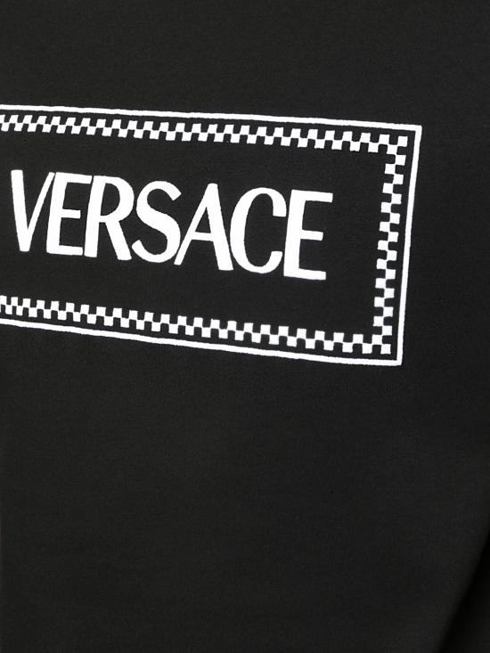 25SS 베르사체 반팔 티셔츠 1011694 1A085841B000 Black - VERSACE