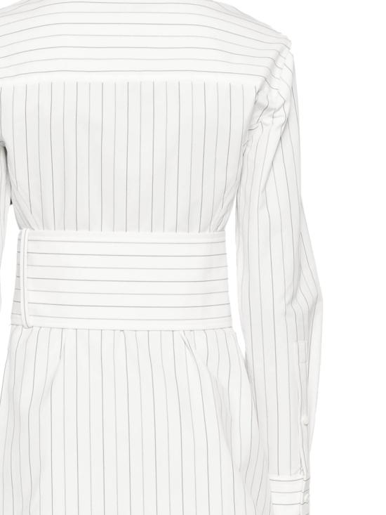 25SS 버버리 레귤러 핏 스트라이프 코튼 셔츠 스트링 콜 8103514 X STRING COAL - BURBERRY