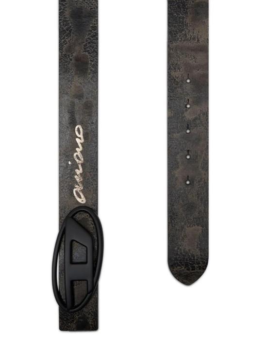 25SS DIESEL X DAMIANO DAVID 가죽 벨트 X10335PR554 H9528 - DIESEL X DAMIANO DAVID