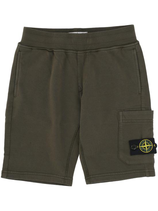25SS [키즈] 스톤 아일랜드 쇼츠/버뮤다 K1S166200006 S0040V0054 Verde scuro